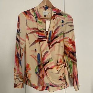 Never worn HD in Paris blouse in US size 4.